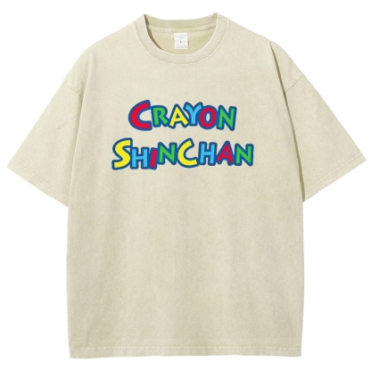 Crayon Shin-chan | Unisex Fit Washed T-Shirt