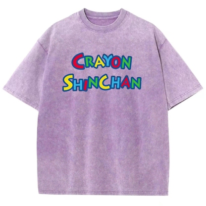 Crayon Shin-chan | Unisex Fit Washed T-Shirt