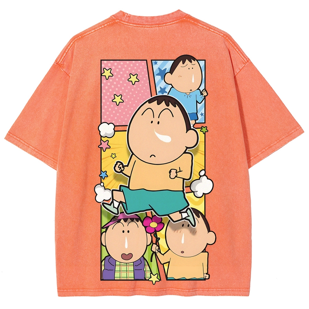 Crayon Shin-chan | Unisex Fit Washed T-Shirt