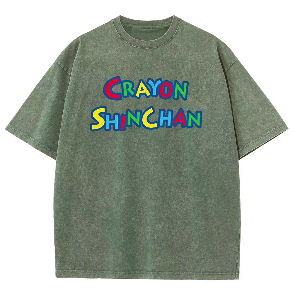 Crayon Shin-chan | Unisex Fit Washed T-Shirt