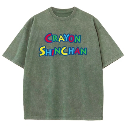 Crayon Shin-chan | Unisex Fit Washed T-Shirt