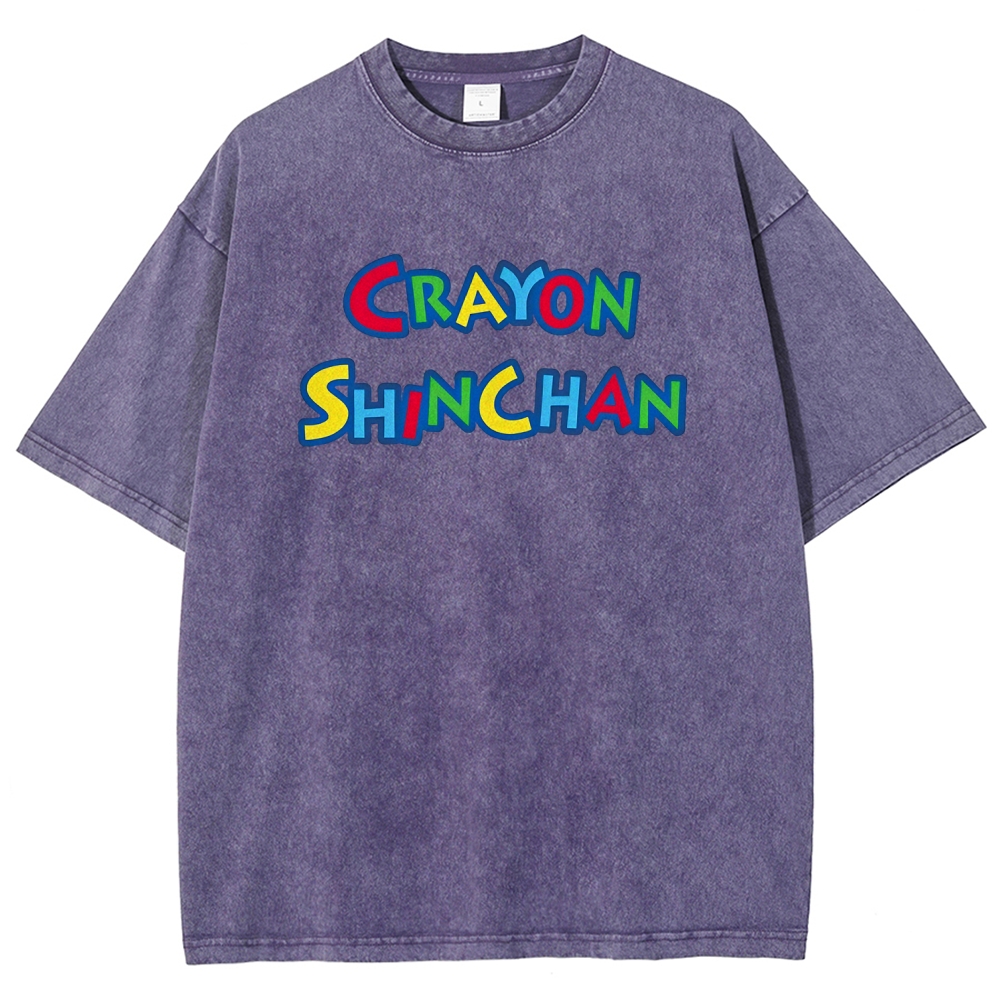 Crayon Shin-chan | Unisex Fit Washed T-Shirt
