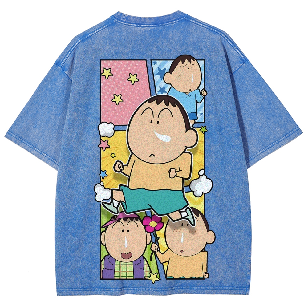 Crayon Shin-chan | Unisex Fit Washed T-Shirt