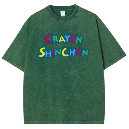 Crayon Shin-chan | Unisex Fit Washed T-Shirt