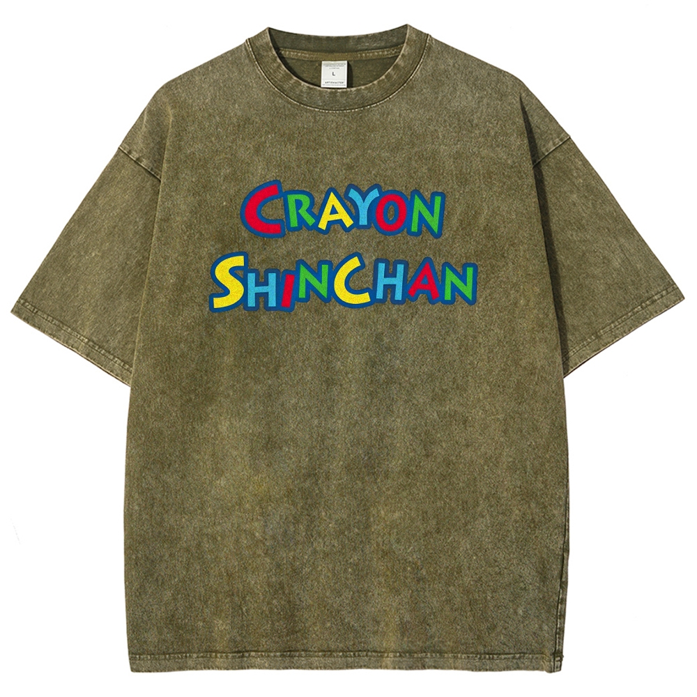 Crayon Shin-chan | Unisex Fit Washed T-Shirt