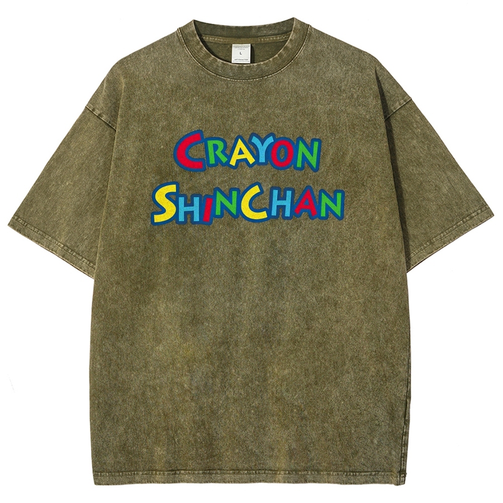 Crayon Shin-chan | Unisex Fit Washed T-Shirt
