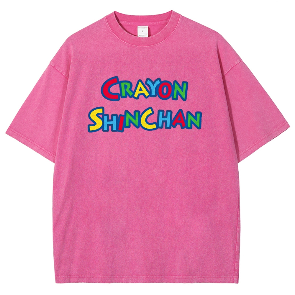 Crayon Shin-chan | Unisex Fit Washed T-Shirt