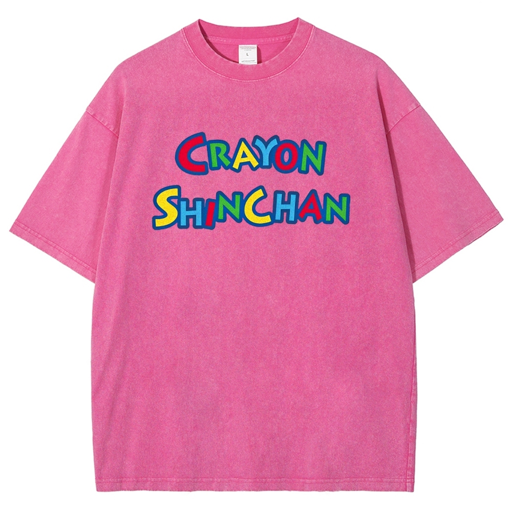 Crayon Shin-chan | Unisex Fit Washed T-Shirt