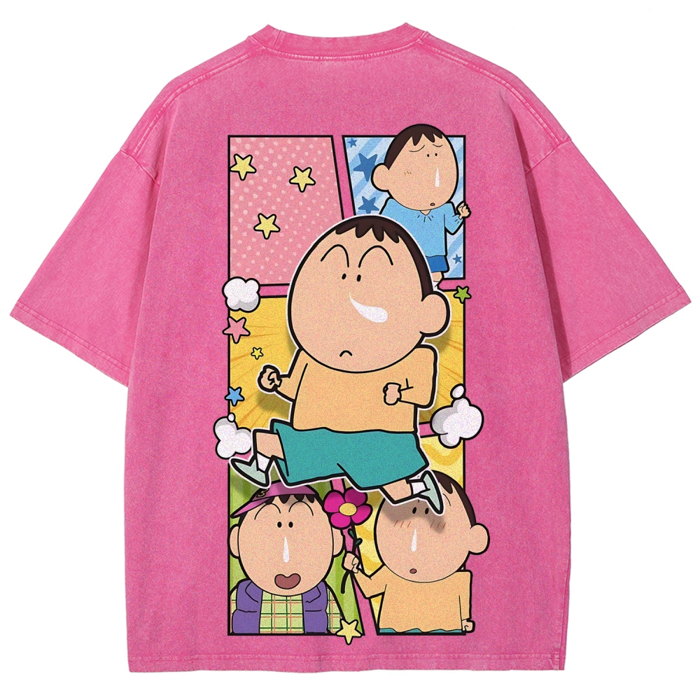 Crayon Shin-chan | Unisex Fit Washed T-Shirt
