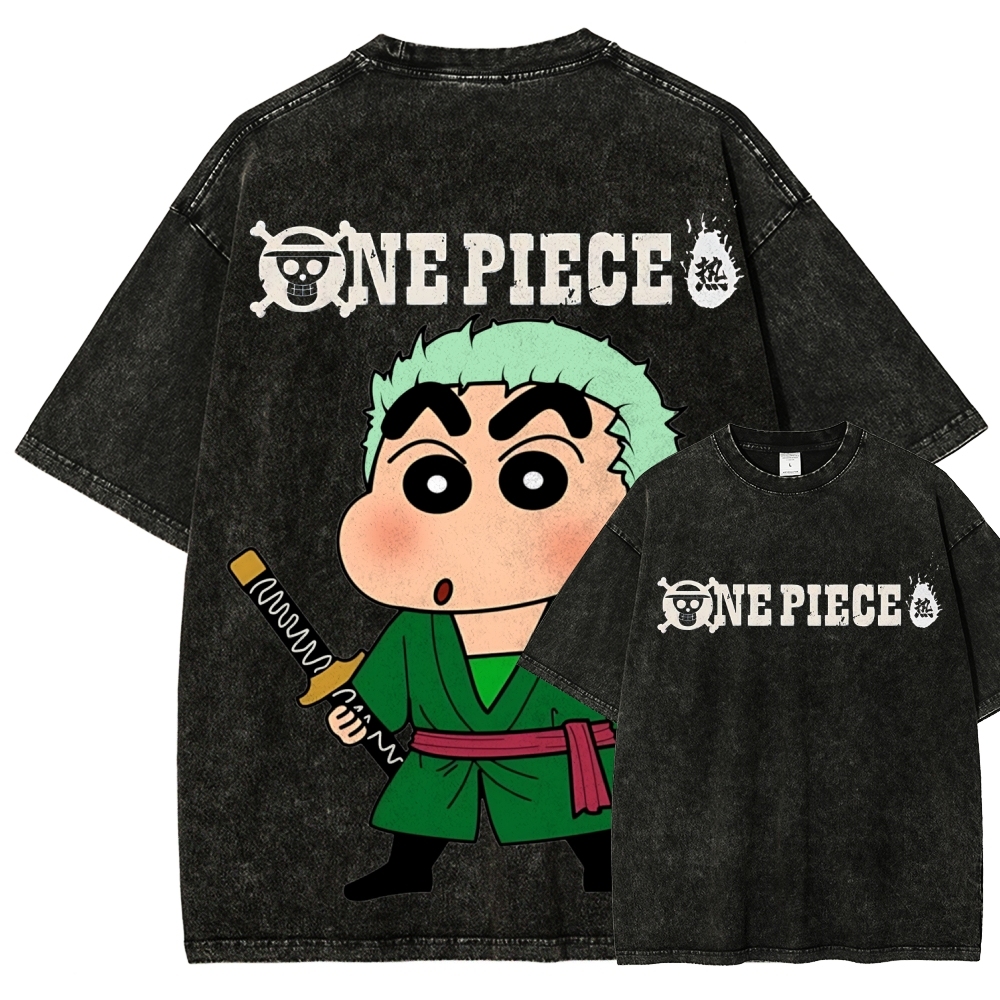 Crayon Shin-chan | Unisex Fit Washed T-Shirt