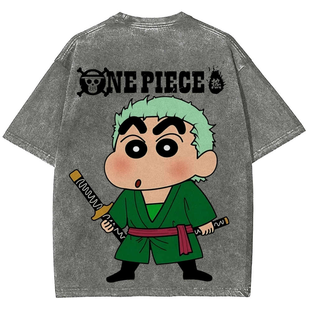 Crayon Shin-chan | Unisex Fit Washed T-Shirt