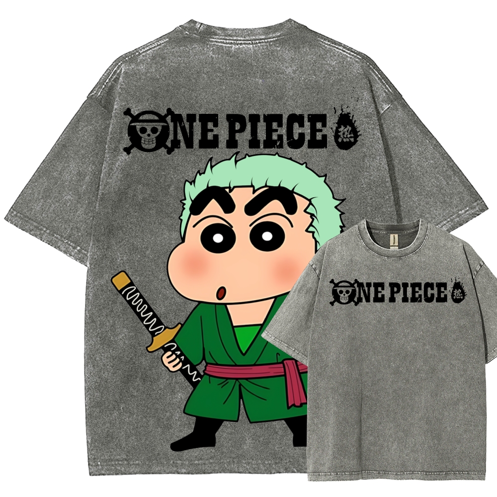 Crayon Shin-chan | Unisex Fit Washed T-Shirt