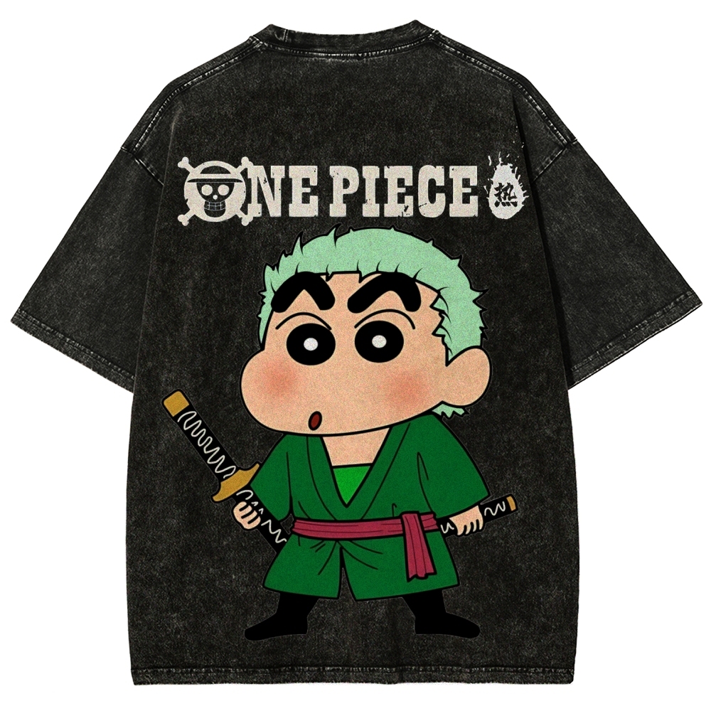 Crayon Shin-chan | Unisex Fit Washed T-Shirt