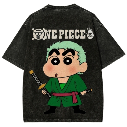 Crayon Shin-chan | Unisex Fit Washed T-Shirt