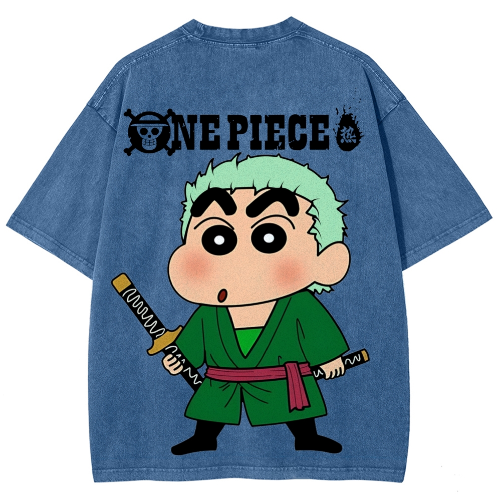 Crayon Shin-chan | Unisex Fit Washed T-Shirt