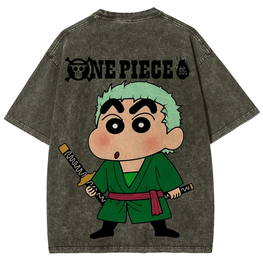 Crayon Shin-chan | Unisex Fit Washed T-Shirt