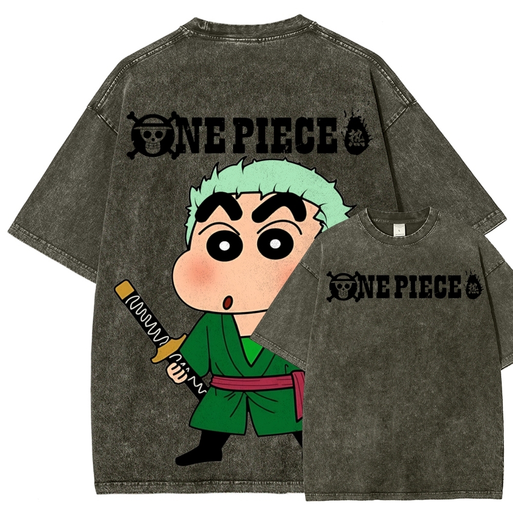 Crayon Shin-chan | Unisex Fit Washed T-Shirt