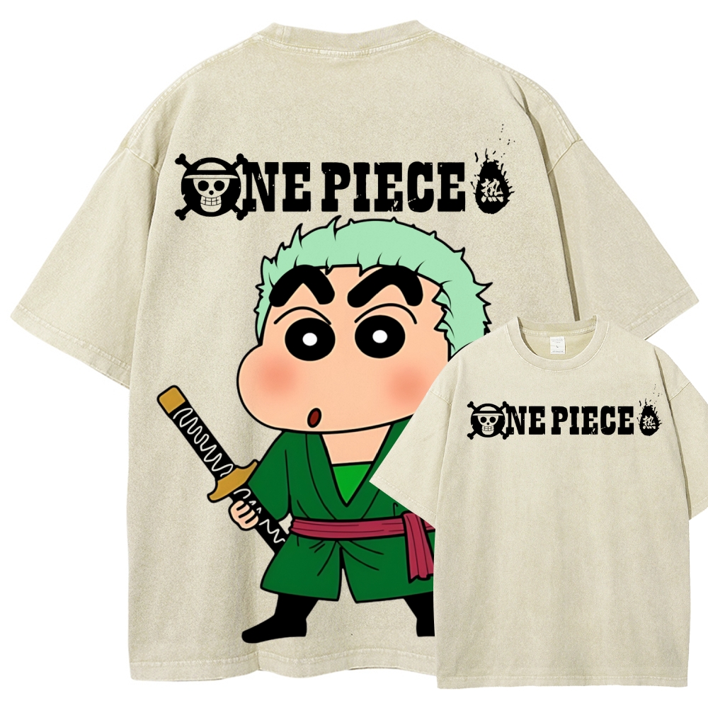 Crayon Shin-chan | Unisex Fit Washed T-Shirt