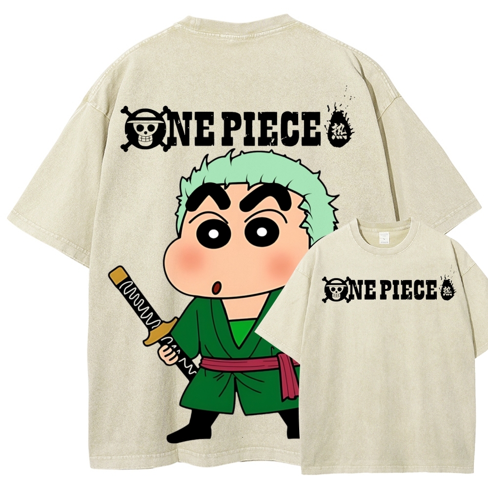 Crayon Shin-chan | Unisex Fit Washed T-Shirt