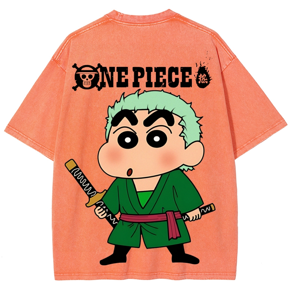 Crayon Shin-chan | Unisex Fit Washed T-Shirt