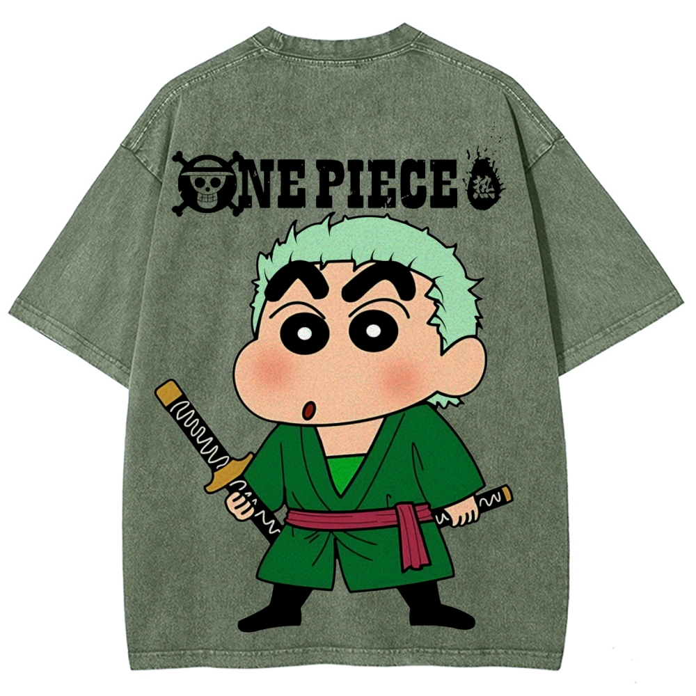 Crayon Shin-chan | Unisex Fit Washed T-Shirt