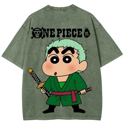 Crayon Shin-chan | Unisex Fit Washed T-Shirt