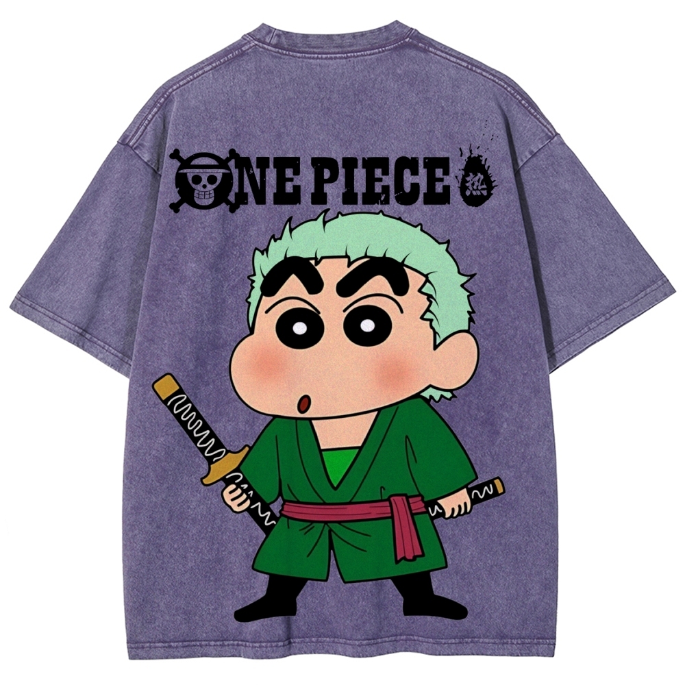 Crayon Shin-chan | Unisex Fit Washed T-Shirt