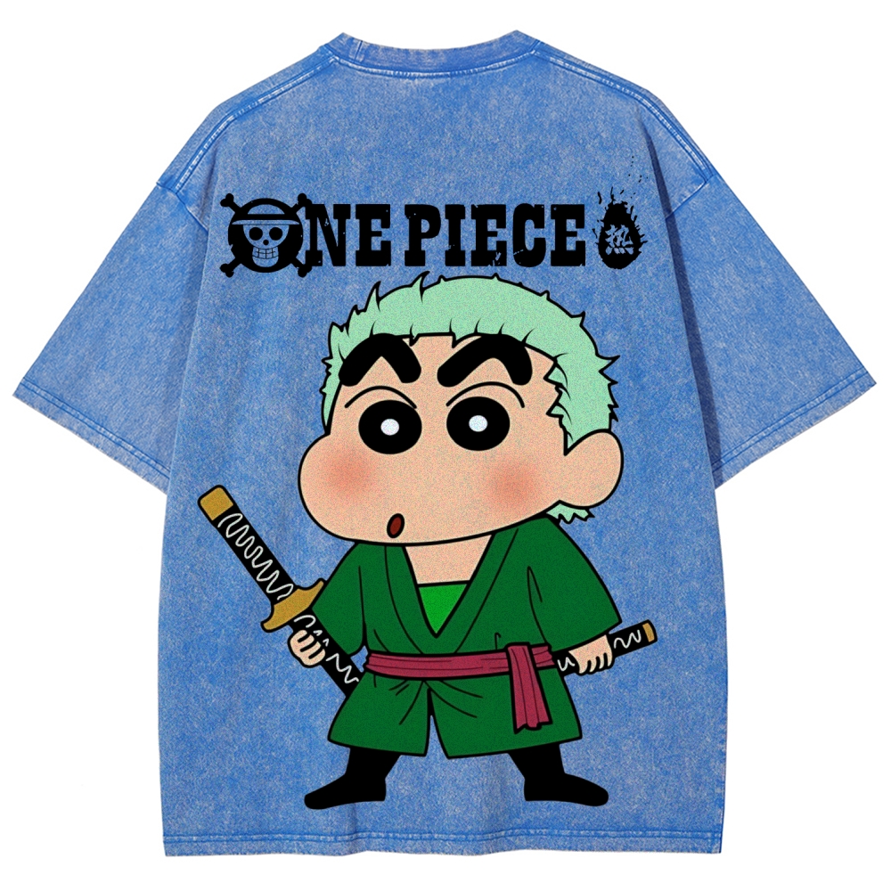 Crayon Shin-chan | Unisex Fit Washed T-Shirt