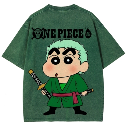 Crayon Shin-chan | Unisex Fit Washed T-Shirt