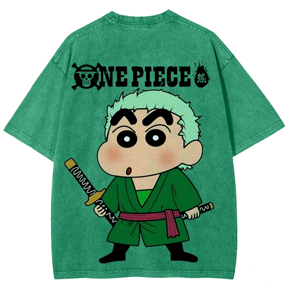 Crayon Shin-chan | Unisex Fit Washed T-Shirt