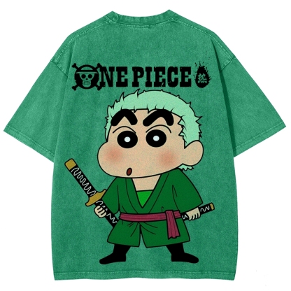 Crayon Shin-chan | Unisex Fit Washed T-Shirt