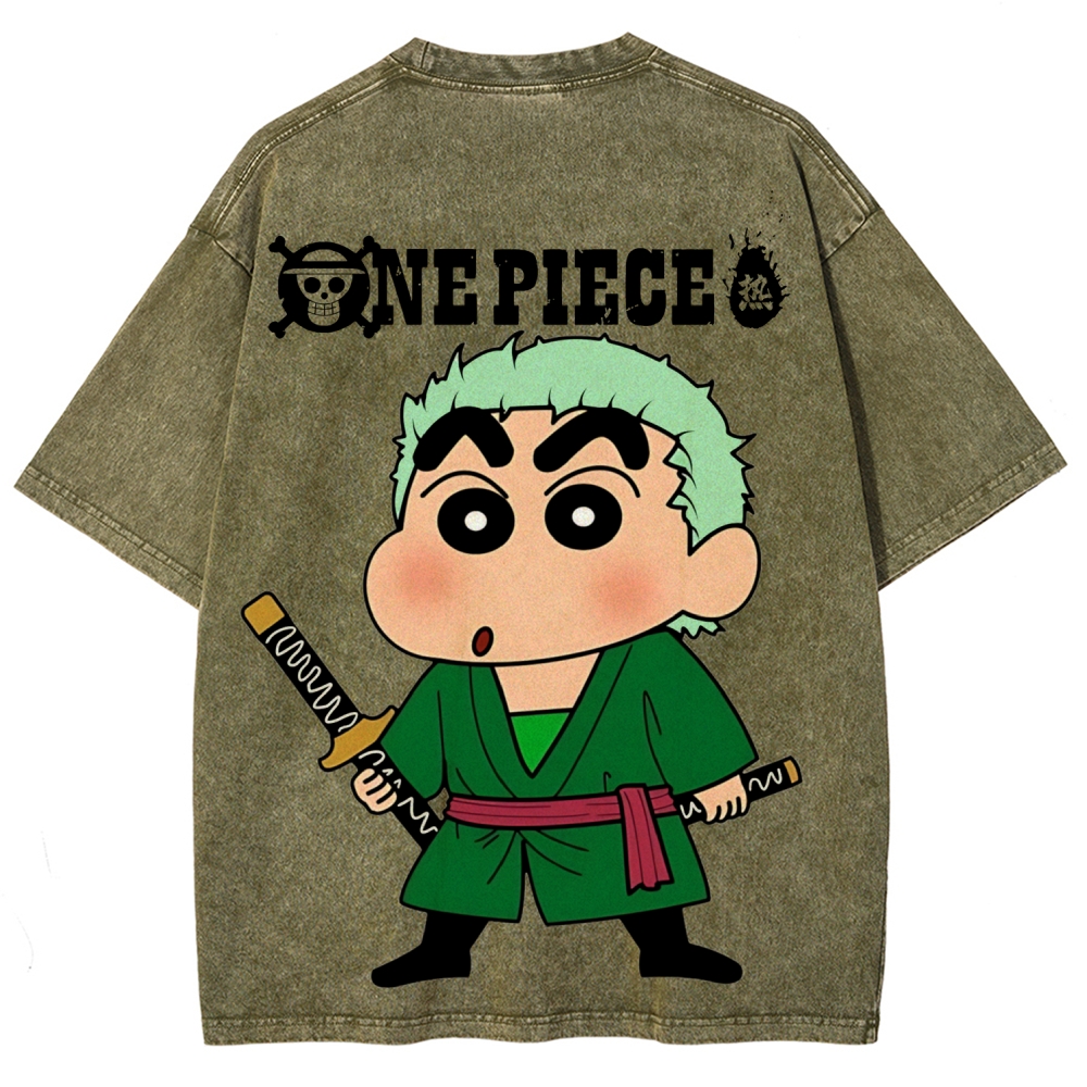 Crayon Shin-chan | Unisex Fit Washed T-Shirt