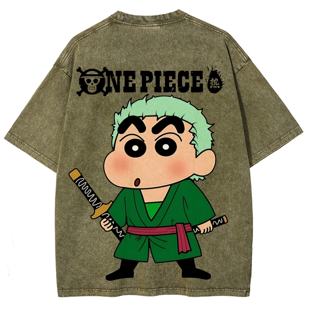 Crayon Shin-chan | Unisex Fit Washed T-Shirt