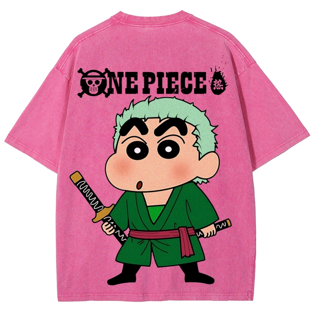 Crayon Shin-chan | Unisex Fit Washed T-Shirt