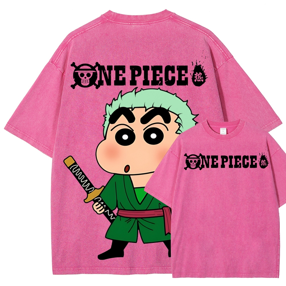 Crayon Shin-chan | Unisex Fit Washed T-Shirt