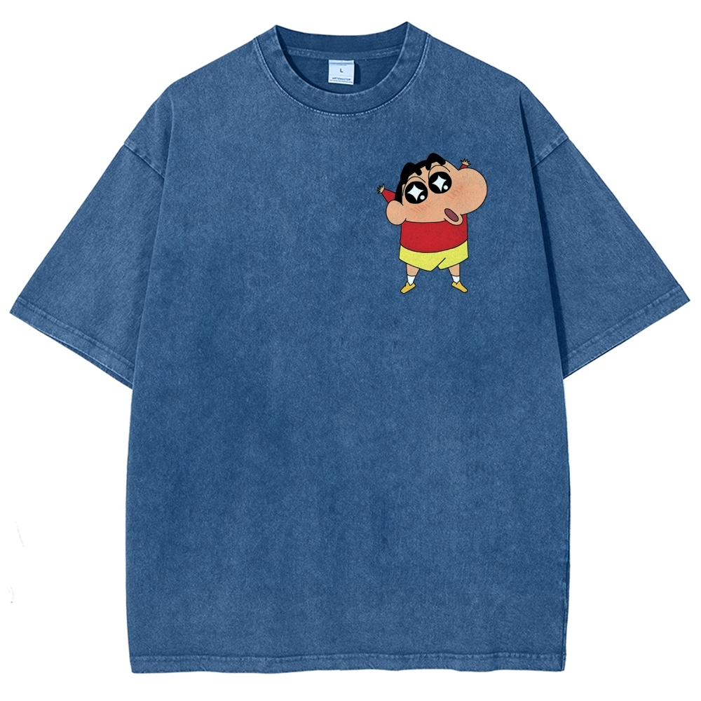 Crayon Shin-chan | Unisex Fit Washed T-Shirt
