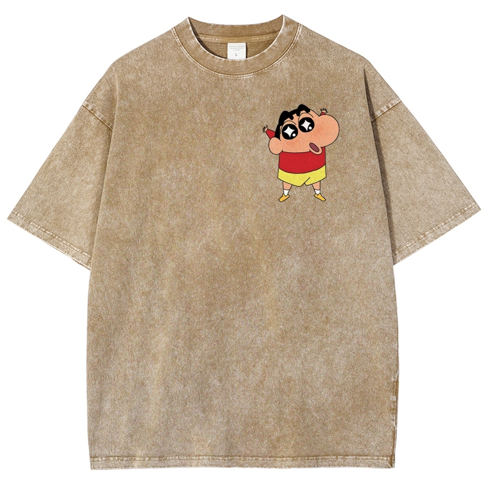 Crayon Shin-chan | Unisex Fit Washed T-Shirt