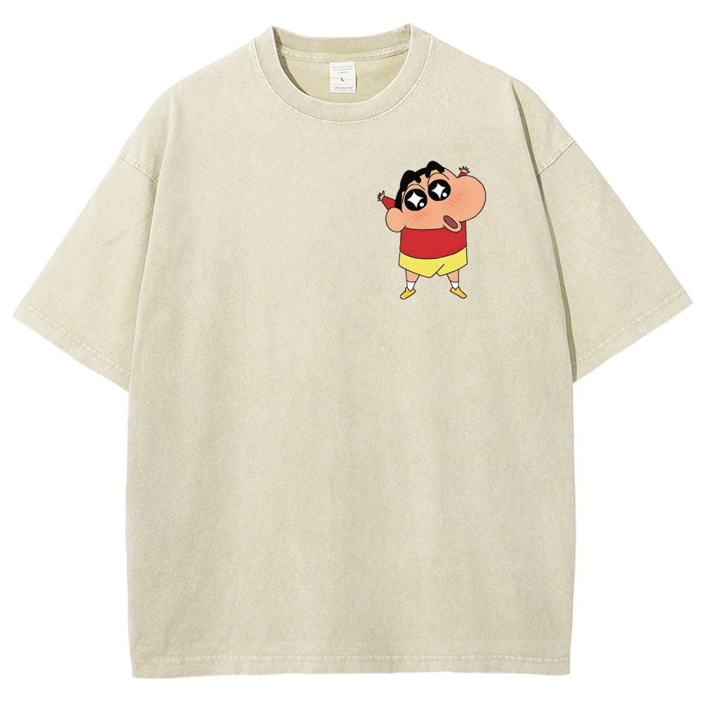 Crayon Shin-chan | Unisex Fit Washed T-Shirt
