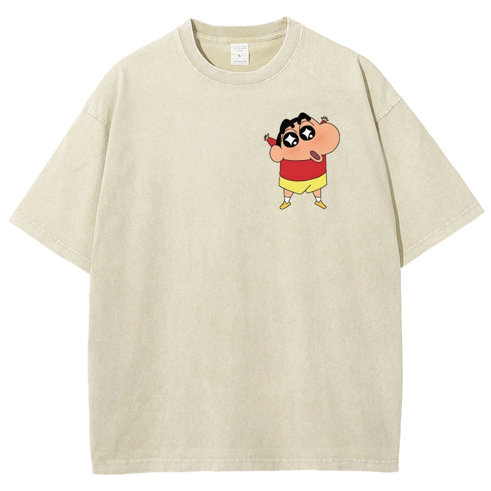 Crayon Shin-chan | Unisex Fit Washed T-Shirt