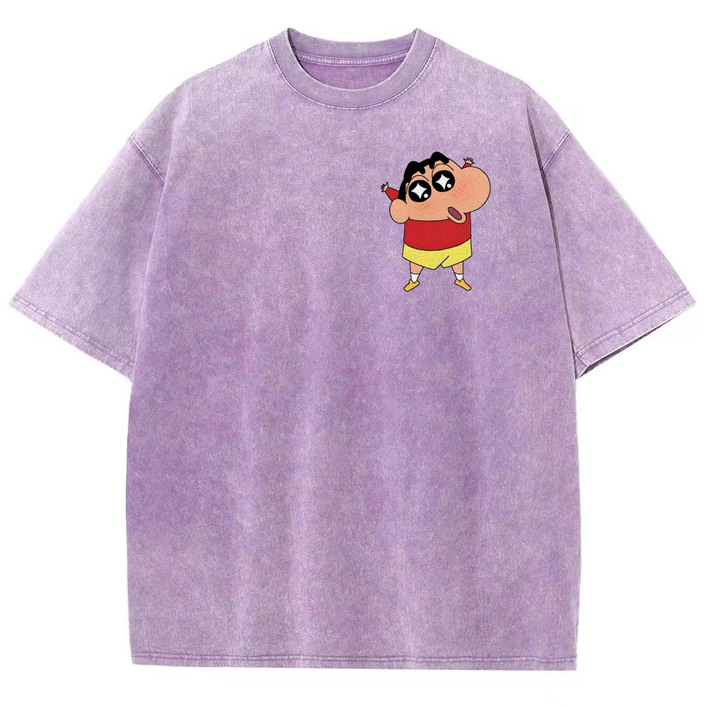 Crayon Shin-chan | Unisex Fit Washed T-Shirt