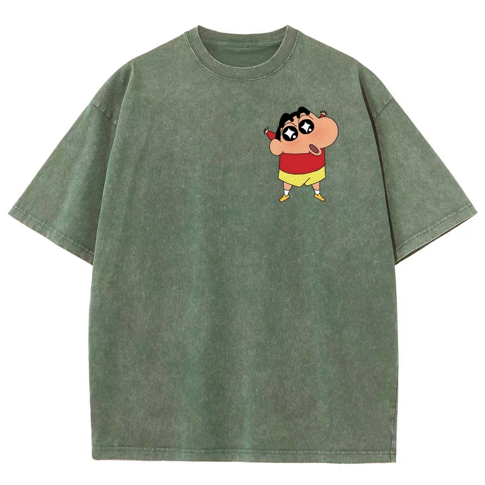 Crayon Shin-chan | Unisex Fit Washed T-Shirt