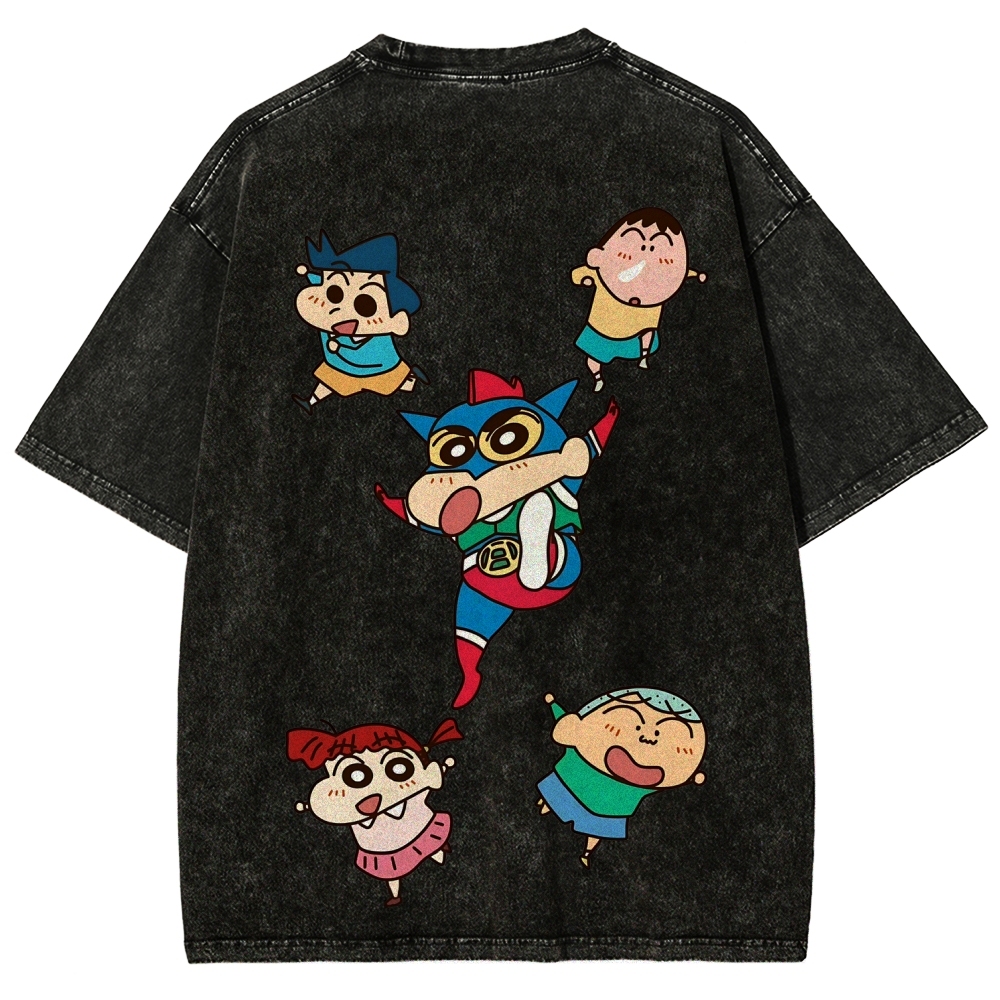 Crayon Shin-chan | Unisex Fit Washed T-Shirt