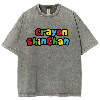 Crayon Shin-chan | Unisex Fit Washed T-Shirt