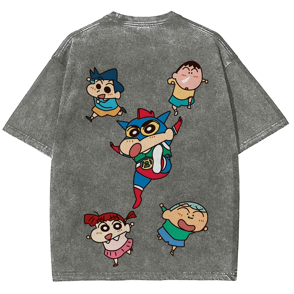 Crayon Shin-chan | Unisex Fit Washed T-Shirt