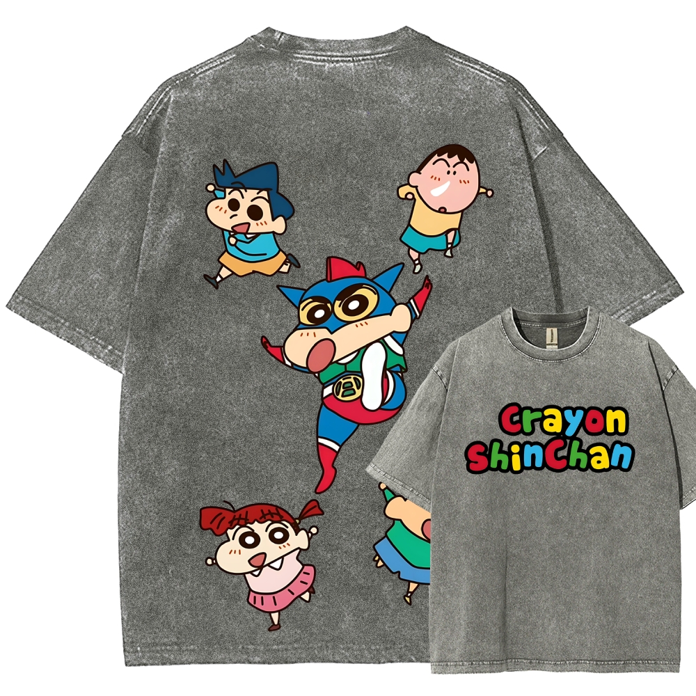 Crayon Shin-chan | Unisex Fit Washed T-Shirt