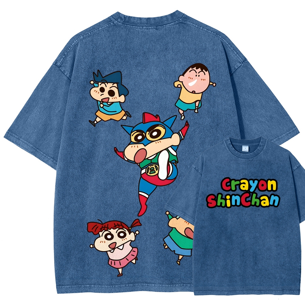 Crayon Shin-chan | Unisex Fit Washed T-Shirt
