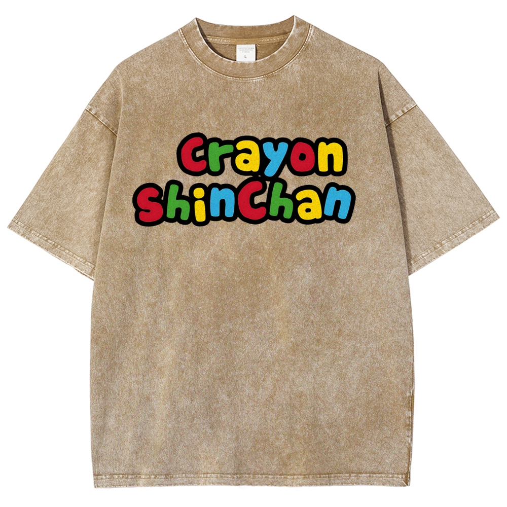 Crayon Shin-chan | Unisex Fit Washed T-Shirt