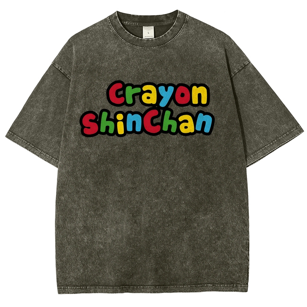 Crayon Shin-chan | Unisex Fit Washed T-Shirt