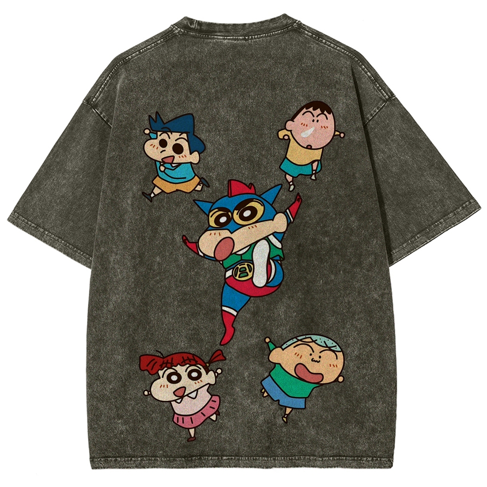 Crayon Shin-chan | Unisex Fit Washed T-Shirt