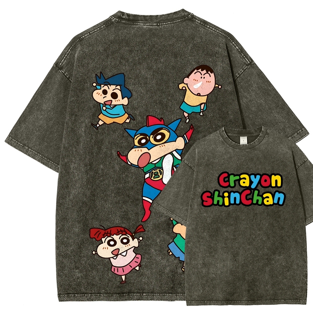 Crayon Shin-chan | Unisex Fit Washed T-Shirt